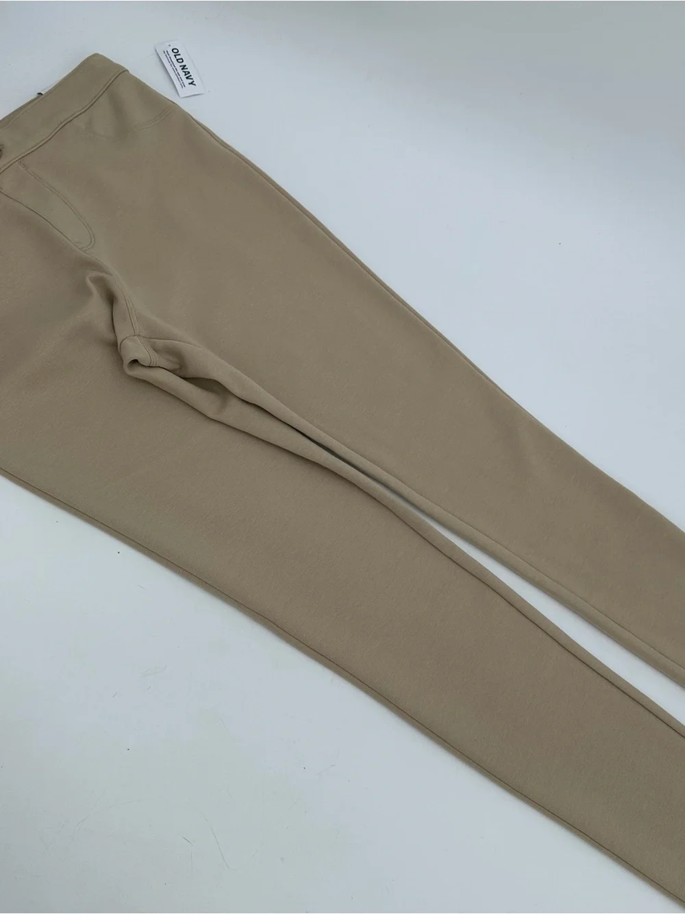 Old Navy Uniform Pants Girls 16 Beige Tan Jeggings Stretch School Clothes NWT